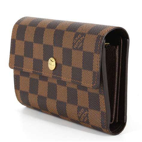 louis vuitton portefeuille damier|portefeuille Louis Vuitton femme.